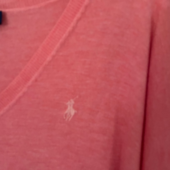 Ralph Lauren Coral Knit Sweater Size Small - Picture 2 of 9